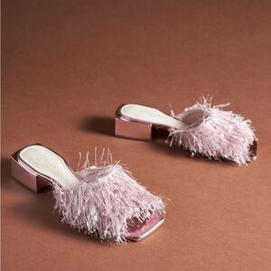 NWT Cecelia New York Olivia Heels Pink